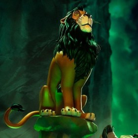 Scar Deluxe The Lion King Art 1/10 Scale Statue by Iron Studios